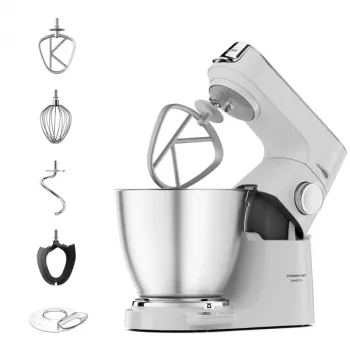 Kenwood Titanium Chef Baker XL köögikombain 1200 W 7 L Valge sisseehitatud kaaluga