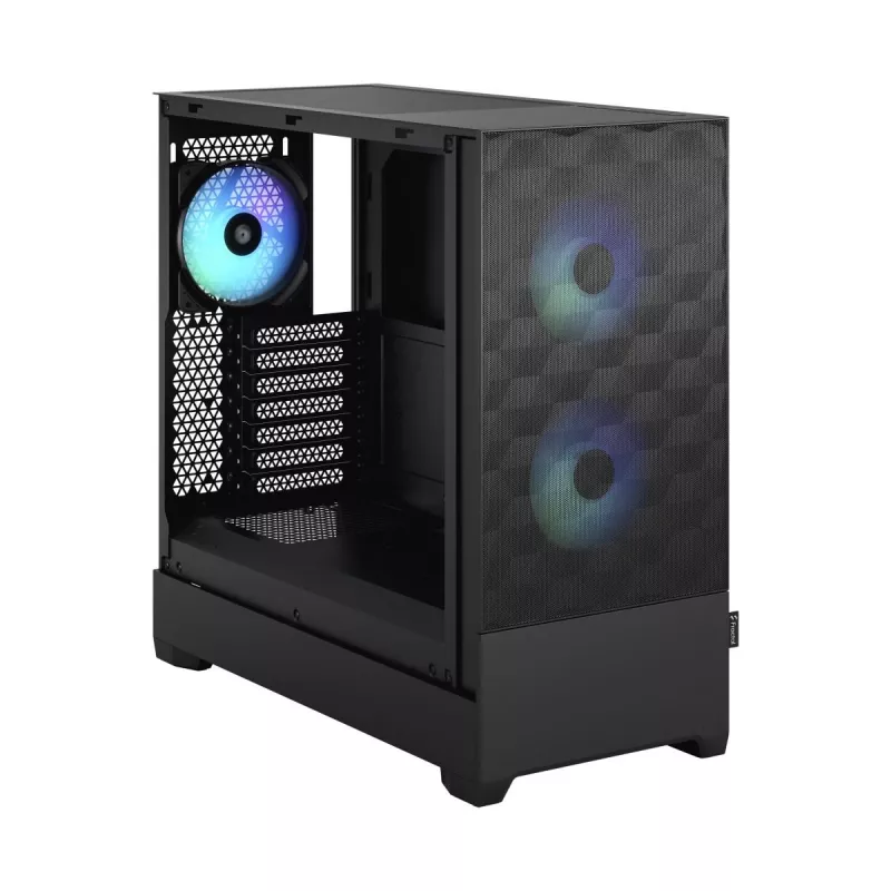 FRACTAL DESIGN Fractal Design Pop Air RGB Must Tg Läbipaistev toon