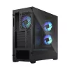 FRACTAL DESIGN Fractal Design Pop Air RGB Must Tg Läbipaistev toon
