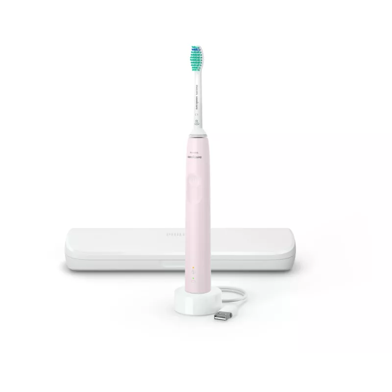 Philips 3100 seeria HX3673/11 Sonic elektriline hambahari, ümbris roosa