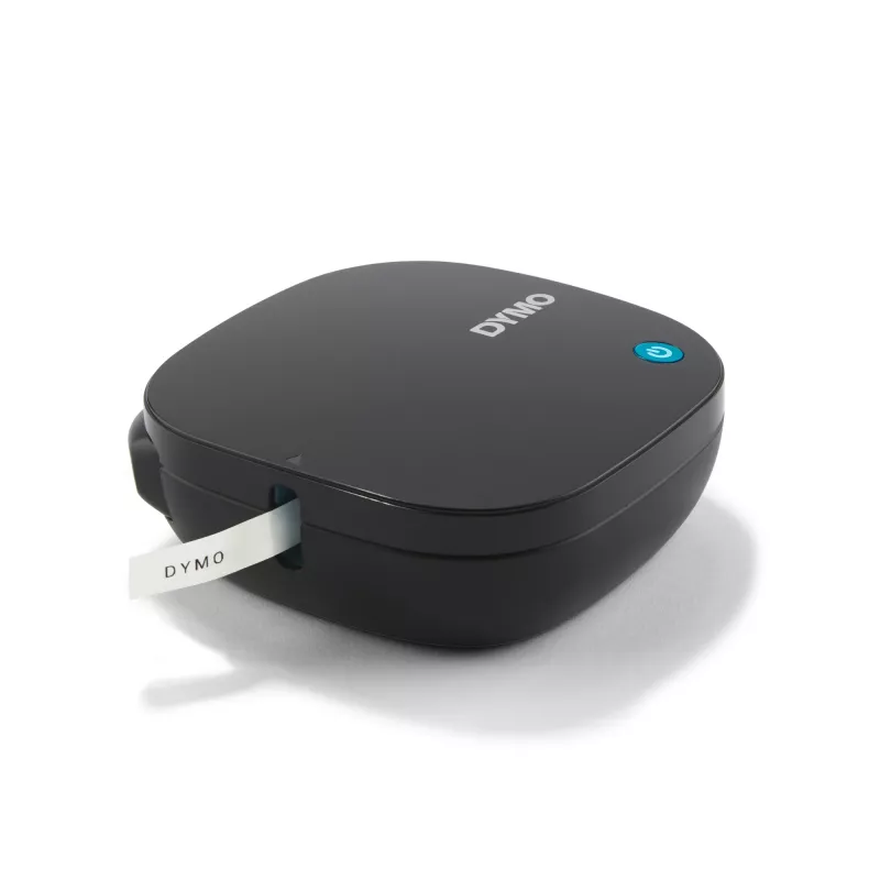 DYMO LetraTag 200B Bluetooth sildiprinter | Kompaktne sildiprinter | Ühendub Bluetooth juhtmevaba tehnoloogia abil iOS-i ja Androidiga | Komplektis 1 valge pabersildilint | Must