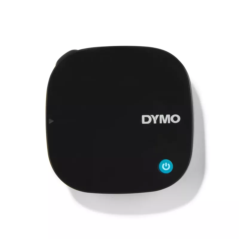 DYMO LetraTag 200B Bluetooth sildiprinter | Kompaktne sildiprinter | Ühendub Bluetooth juhtmevaba tehnoloogia abil iOS-i ja Androidiga | Komplektis 1 valge pabersildilint | Must