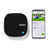 DYMO LetraTag 200B Bluetooth sildiprinter | Kompaktne sildiprinter | Ühendub Bluetooth juhtmevaba tehnoloogia abil iOS-i ja Androidiga | Komplektis 1 valge pabersildilint | Must