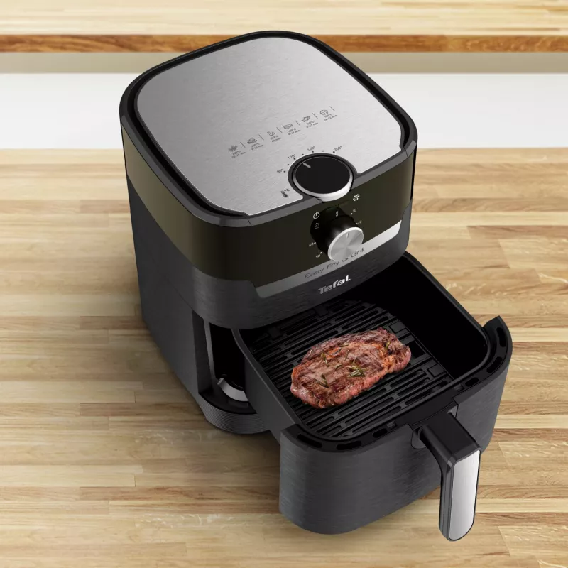 Tefal Easy Fry & Grill EY5018 Ühekohaline 4.2 L Eraldiseisev 1550 W kuumaõhufritüür Must