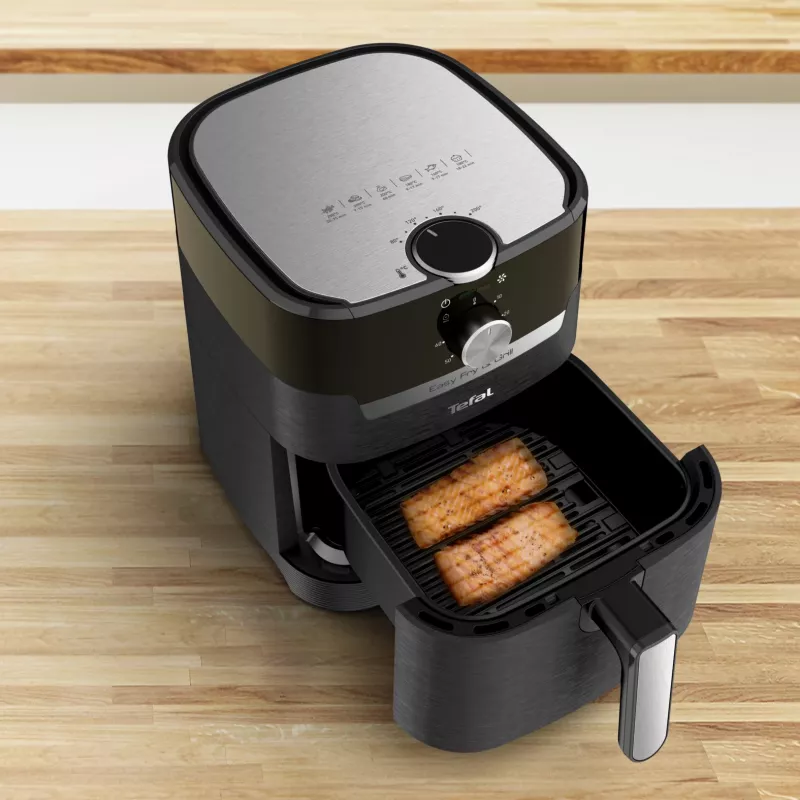 Tefal Easy Fry & Grill EY5018 Ühekohaline 4.2 L Eraldiseisev 1550 W kuumaõhufritüür Must