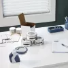 DYMO Omega reljeeftrüki märgistaja | Väike märgistaja pöörratas-klõps-ratta ja ergonoomilise disainiga | Kodu, isetegemise ja meisterdamise jaoks (£/€ÄÖ & Ü)