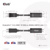 CLUB3D DisplayPort 1.4 HDMI-le 4K120Hz või 8K60Hz HDR10 kaabel M/M 3m