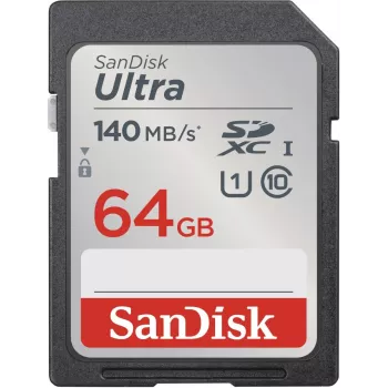 WESTERN DIGITAL SanDisk Ultra 64GB SDXC mälukaart 140MB/s