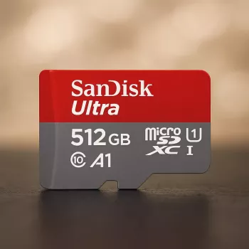 WESTERN DIGITAL SanDisk Ultra micro SDXC 512GB pluss SD-adapter 150MB/s A1 Class 10 UHS-I