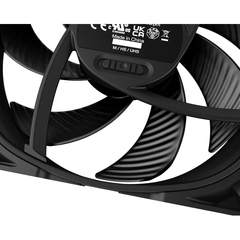 be quiet SILENT WINGS PRO 4 | 140mm PWM Arvutikorpuse ventilaator 14 cm Must 1 tk