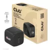 CLUB3D reisilaadija PPS 45W GaN-tehnoloogia, kahe USB Type-C pordiga, Power Delivery (PD) 3.0 tugi