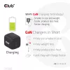 CLUB3D reisilaadija PPS 45W GaN-tehnoloogia, kahe USB Type-C pordiga, Power Delivery (PD) 3.0 tugi