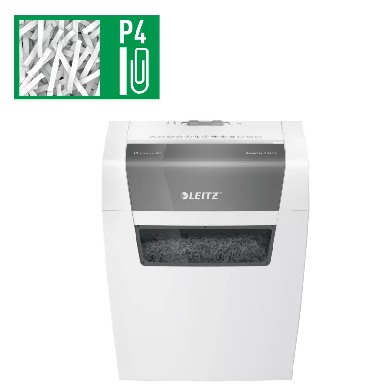 Leitz 80340000 paberihundi, osakeste lõikumine, 70 dB, 22 cm, valge