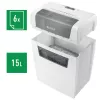 Leitz 80340000 paberihundi, osakeste lõikumine, 70 dB, 22 cm, valge