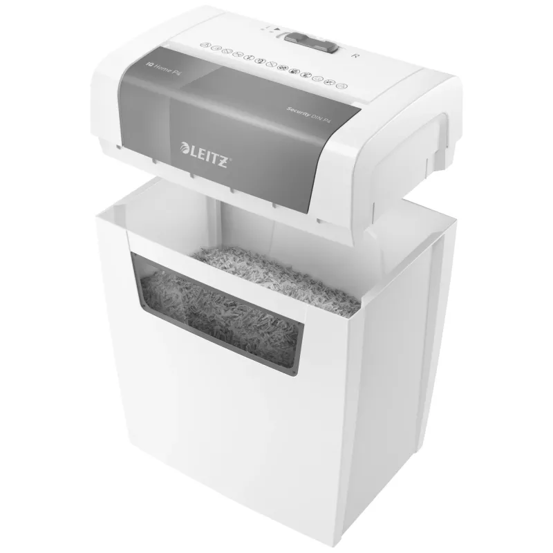 Leitz 80340000 paberihundi, osakeste lõikumine, 70 dB, 22 cm, valge