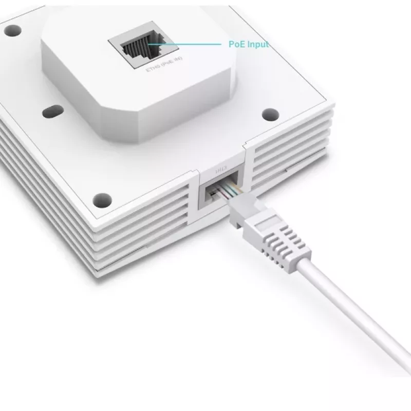 TP-Link Omada AX3000 seinakarbi WiFi 6 pääsupunkt, 2,4 GHz, 5 GHz, 3000 Mbit/s, SNMP, SSH, WPA-Enterprise, WPA2-Enterprise, 10,100,1000 Mbit/s