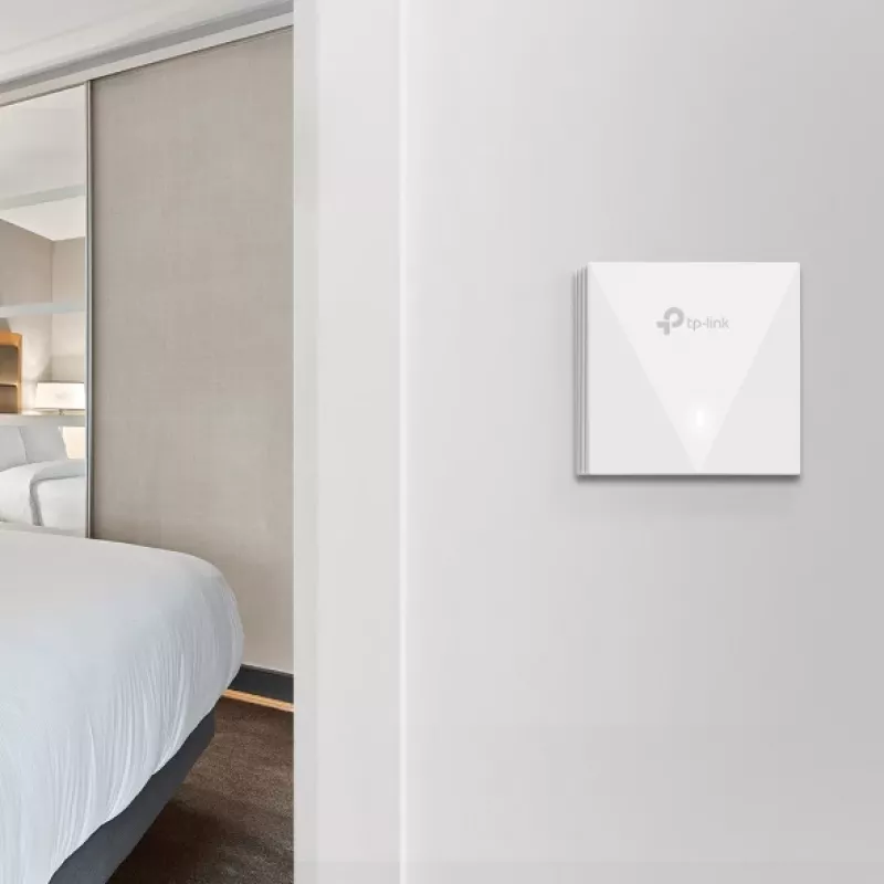 TP-Link Omada AX3000 seinakarbi WiFi 6 pääsupunkt, 2,4 GHz, 5 GHz, 3000 Mbit/s, SNMP, SSH, WPA-Enterprise, WPA2-Enterprise, 10,100,1000 Mbit/s