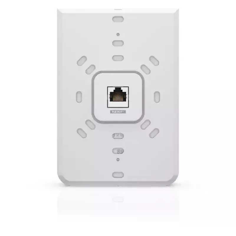 Pöördpunkt UBIQUITI Unifi 6 Seina-sisene U6-IW — kaheribaline 2,4/5 GHz, 4800 Mbit/s, 5x RJ-45, PoE, valge
