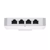 Pöördpunkt UBIQUITI Unifi 6 Seina-sisene U6-IW — kaheribaline 2,4/5 GHz, 4800 Mbit/s, 5x RJ-45, PoE, valge