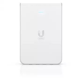 Pöördpunkt UBIQUITI Unifi 6 Seina-sisene U6-IW — kaheribaline 2,4/5 GHz, 4800 Mbit/s, 5x RJ-45, PoE, valge