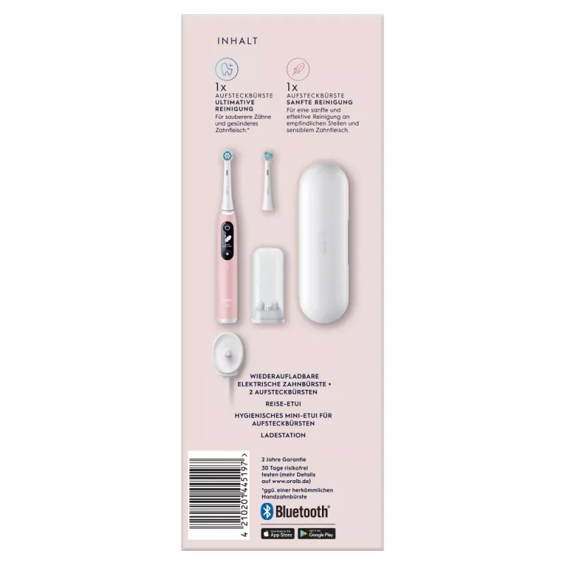 Oral-B 445197 elektriline hambahari täiskasvanutele vibreeriv hambahari Roosa, Valge