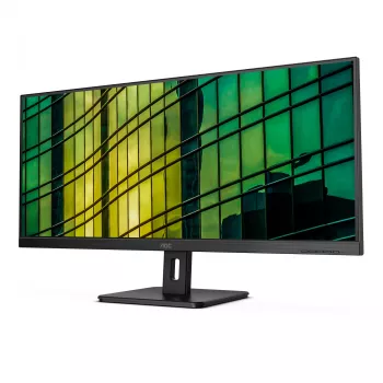 AOC E2 U34E2M/BK arvutimonitor 86,4 cm (34 tolli) 3440 x 1440 pikslit UltraWide Quad HD LED must