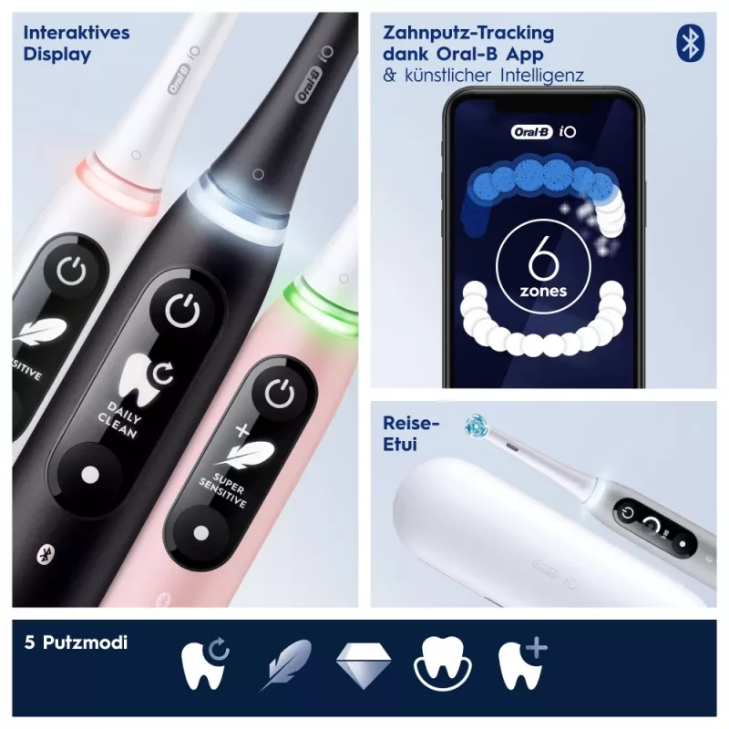 Oral-B 445234 elektriline hambahari täiskasvanutele vibreeriv valge