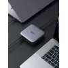 Ugreen 40914 Nexode 200W GaN lauapealne USB-C USB-A laadija, siseruumides, AC, 21 V, 5 A, 2 m, must, hall
