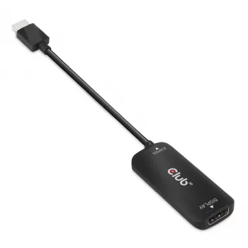 CLUB3D HDMI + Micro USB to DisplayPort™ 4K120Hz või 8K30Hz M/F aktiivne adapter