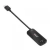 CLUB3D HDMI + Micro USB to DisplayPort™ 4K120Hz või 8K30Hz M/F aktiivne adapter