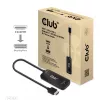 CLUB3D HDMI + Micro USB to DisplayPort™ 4K120Hz või 8K30Hz M/F aktiivne adapter