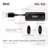 CLUB3D HDMI + Micro USB to DisplayPort™ 4K120Hz või 8K30Hz M/F aktiivne adapter