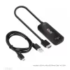 CLUB3D HDMI + Micro USB to DisplayPort™ 4K120Hz või 8K30Hz M/F aktiivne adapter