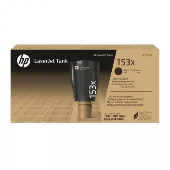HP 153X musta originaal LaserJet Tank tooneritäitluskomplekt, 5000 lehekülge, must, 1 tk