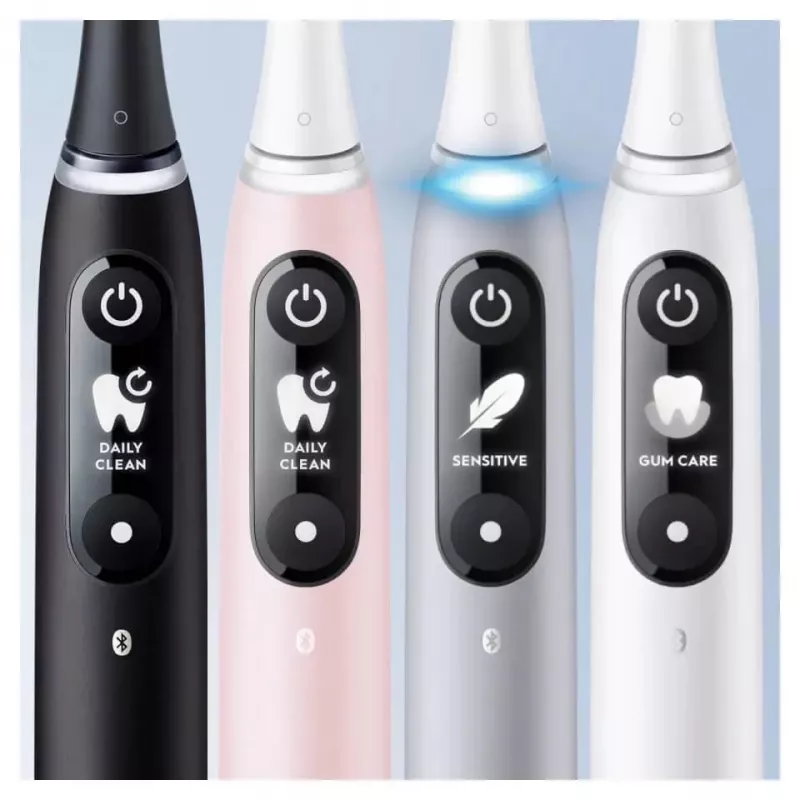 Oral-B iO Series 6 täiskasvanutele mõeldud pöörlev hambahari must