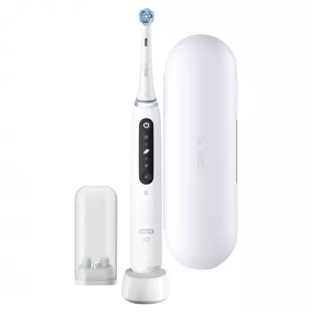 Oral-B iO Series 5 Täiskasvanutele pöörlev-ostsilleeriv hambahari Valge