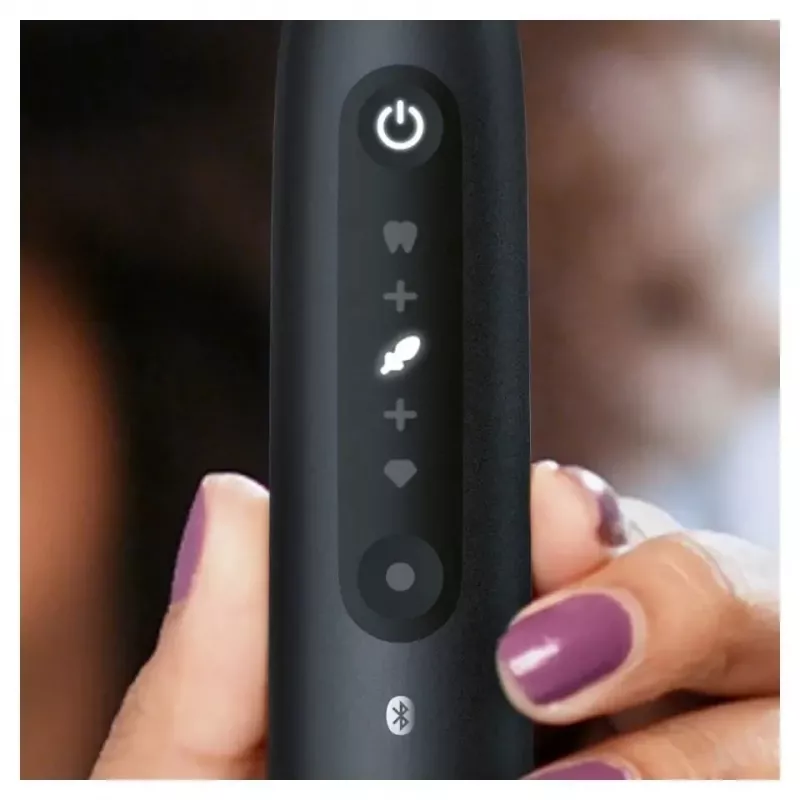 Oral-B iO Series 5 täiskasvanute vibreeriv hambahari Must