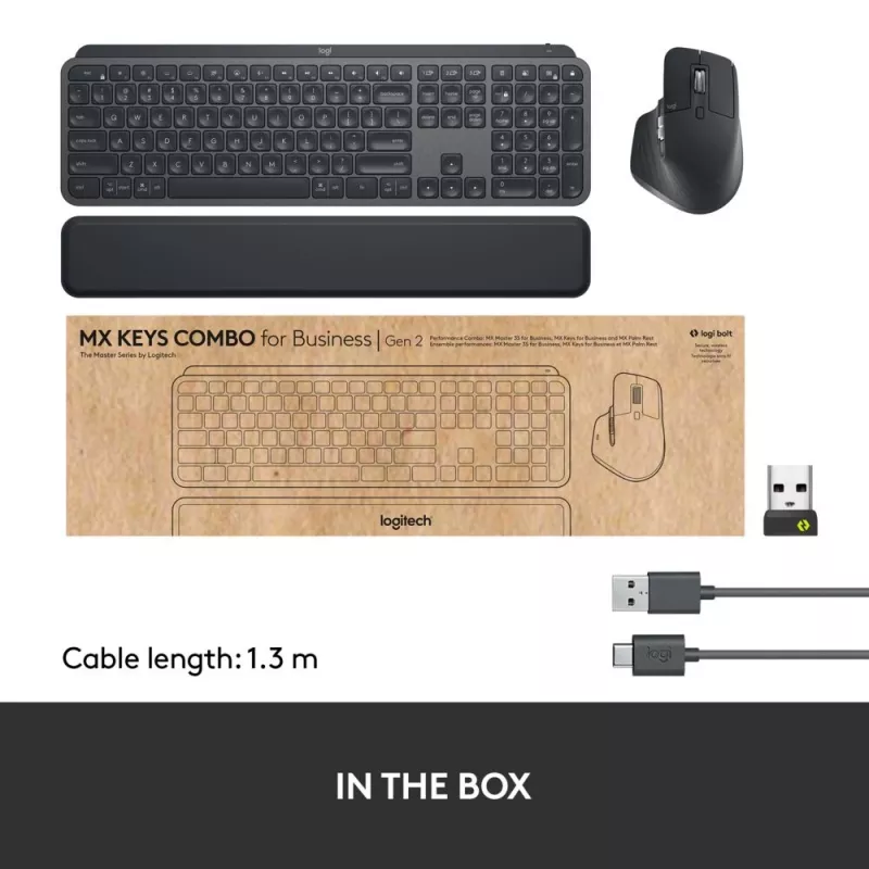 LOGITECH MX Keys Combo For Business Gen 2 - Graphiit - Põhjamaade