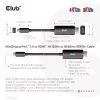 CLUB3D MiniDisplayPort 1.4 HDMI 4K120Hz või 8K60Hz HDR10+ kaabel M/M 1,8m / 6 jalga