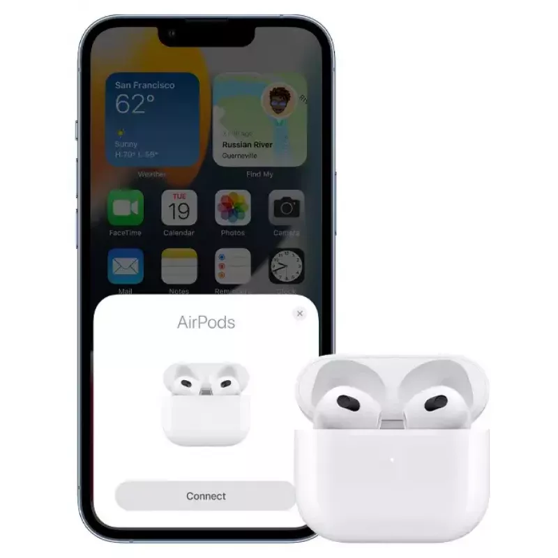 Kõrvaklapid Apple AirPods 3. põlvkond Lightning laadimiskohvriga