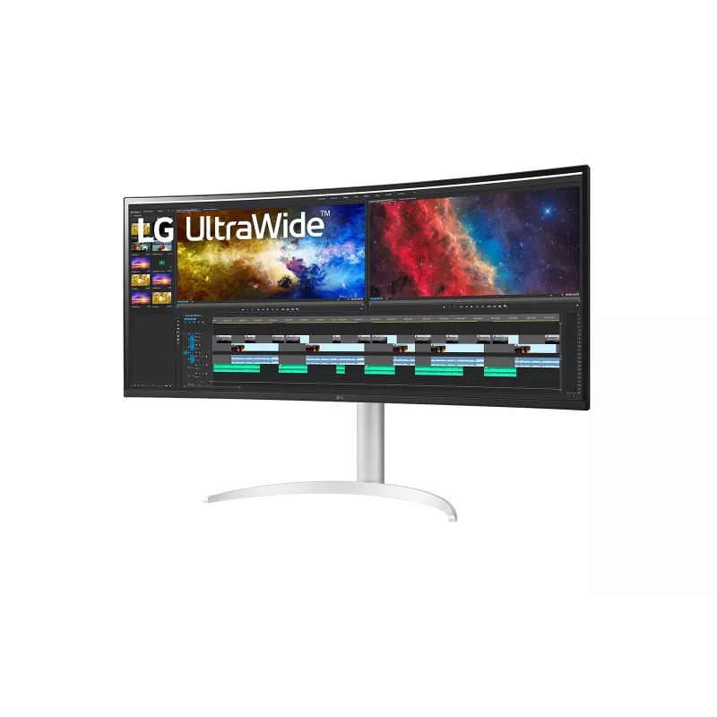 LG 38BQ85C-W arvutimonitor 95,2 cm (37,5 tolli) 3840 x 1600 pikslit Quad HD+ Valge
