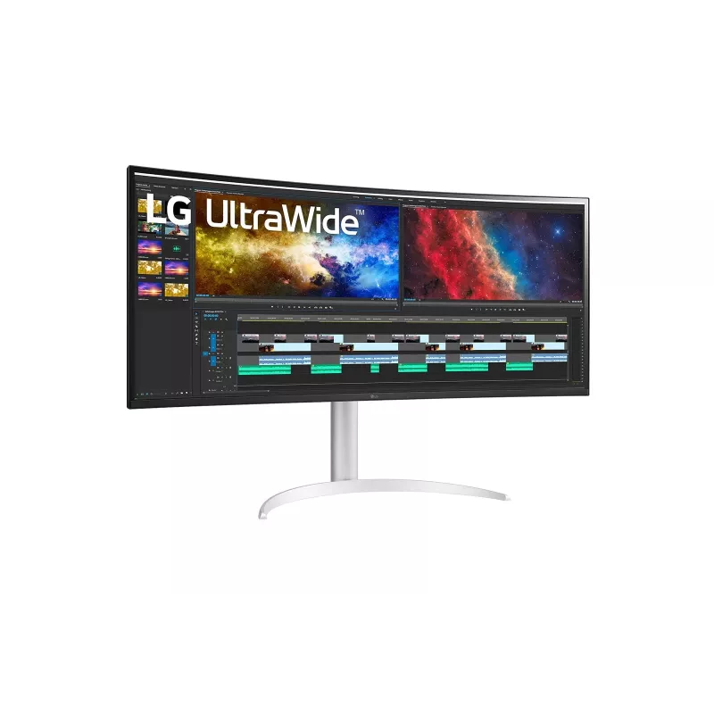 LG 38BQ85C-W arvutimonitor 95,2 cm (37,5 tolli) 3840 x 1600 pikslit Quad HD+ Valge