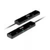 CLUB3D USB4™ Gen3x2 Type-C, 6-ühes jaotur HDMI™ 8K60Hz või 4K120Hz, 2xUSB Typee-A(10G), Ethernet RJ45(2.5G) ja 2xUSB Type-C, 1x Data(10G) ja 1xPD3.0 laadimine 100 W