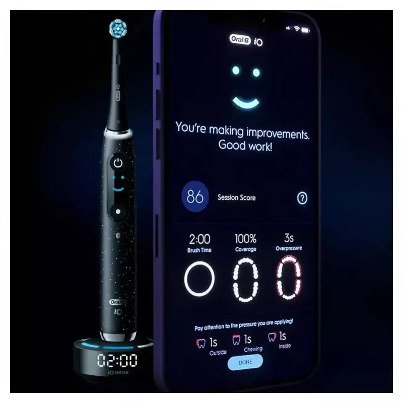 Pöörlev-võnkuv hambahari Oral-B iO Series 10 Must