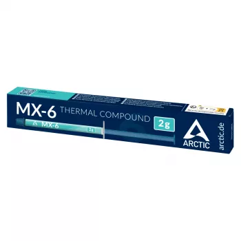 ARCTIC MX-6 ULTIMATE Performance termopasta, Termopasta, Hall, 2 g, 1 tk, 23 mm, 152 mm