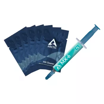 ARCTIC MX-6 ULTIMATE Performance Thermal Paste + MX Cleaner, Termopasta, Hall, 4 g, 1 tk, 66 mm, 120 mm
