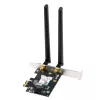 Sisemine WLAN-kaart ASUS PCE-AXE5400 — PCIe, Wi‑Fi 6E kolmeribaline (2,4/5/6 GHz), 2402 Mbps, Bluetooth 5.2