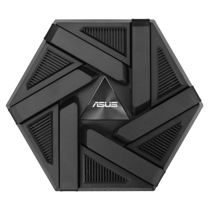 ASUS RT-AXE7800 traadita ruuter Kolmesageduslik (2,4 GHz / 5 GHz / 6 GHz) Must