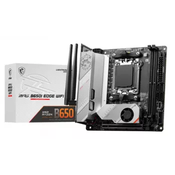 MSI MPG B650I EDGE WIFI emaplaat AMD B650 Socket AM5 mini ATX