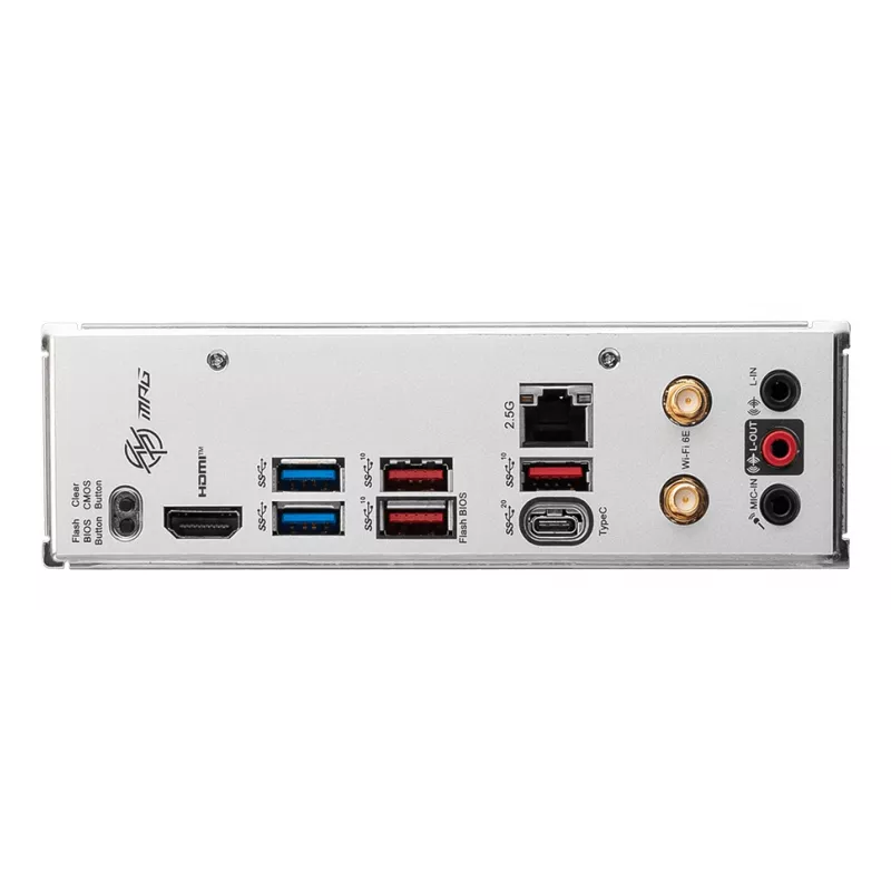 MSI MPG B650I EDGE WIFI emaplaat AMD B650 Socket AM5 mini ATX